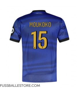 Günstige OGC Nice Youssoufa Moukoko #15 3rd trikot 2024-25 Kurzarm